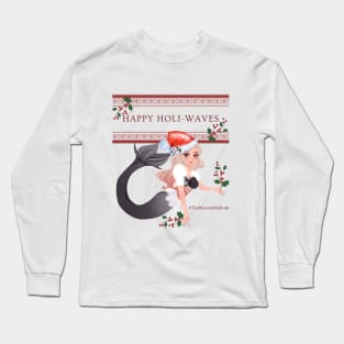 The Maven Medium- Happy Holi-Waves Long Sleeve T-Shirt